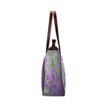 Load image into Gallery viewer, Marbled Abstract Purple Classic Tote Bag (Model 1644)