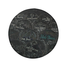 Load image into Gallery viewer, Painted Skulls Glowing 34 Inch Spare Tire Cover