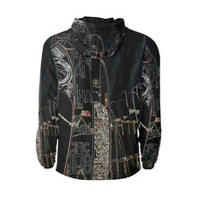 Load image into Gallery viewer, Surfboards Glowing All Over Print Quilted Windbreaker for Men (Model H35)