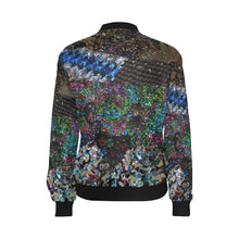 Load image into Gallery viewer, Dark Paisley All Over Print Bomber Jacket for Women (Model H36)