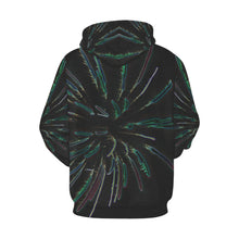 Load image into Gallery viewer, Fireworks Burst Glowing All Over Print Hoodie for Men/Large Size (USA Size) (Model H13)