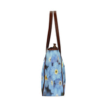 Load image into Gallery viewer, Forget Me Not Flower Classic Tote Bag (Model 1644)