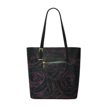 Load image into Gallery viewer, Rose Bouquet Flower Glowing Euramerican Tote Bag/Small (Model 1655)
