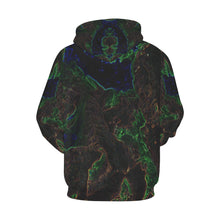 Load image into Gallery viewer, Sea of Flames Glowing All Over Print Hoodie for Women (USA Size) (Model H13)