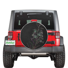 Load image into Gallery viewer, Fireweed Flower Glowing 30 Inch Spare Tire Cover