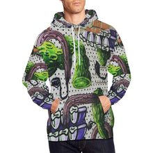 Load image into Gallery viewer, Complex Graffiti All Over Print Hoodie for Men/Large Size (USA Size) (Model H13)