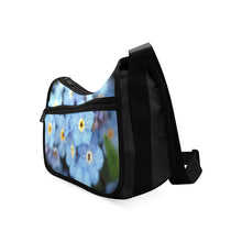 Load image into Gallery viewer, Forget Me Not Flower Crossbody Bags (Model 1616)