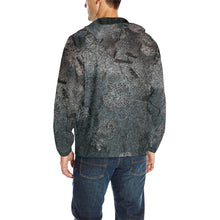 Load image into Gallery viewer, Patches of Moss Glowing All Over Print Quilted Windbreaker for Men (Model H35)