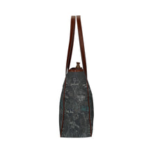 Load image into Gallery viewer, Painted Skulls Glowing Classic Tote Bag (Model 1644)