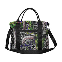 Load image into Gallery viewer, Complex Graffiti Glowing Large Capacity Duffle Bag (Model 1715)