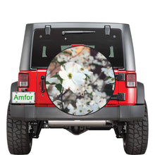 Load image into Gallery viewer, Arkansas Dogwood Flower 34 Inch Spare Tire Cover