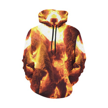 Load image into Gallery viewer, Sea of Flames All Over Print Hoodie for Women (USA Size) (Model H13)