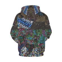 Load image into Gallery viewer, Dark Paisley All Over Print Hoodie for Men/Large Size (USA Size) (Model H13)