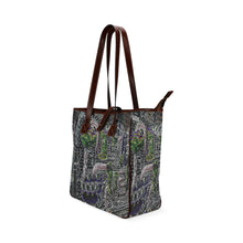 Load image into Gallery viewer, Complex Graffiti Glowing Classic Tote Bag (Model 1644)