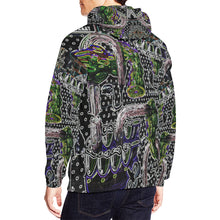 Load image into Gallery viewer, Complex Graffiti Glowing All Over Print Hoodie for Men/Large Size (USA Size) (Model H13)
