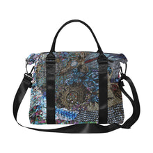 Load image into Gallery viewer, Cresent Paisley Large Capacity Duffle Bag (Model 1715)