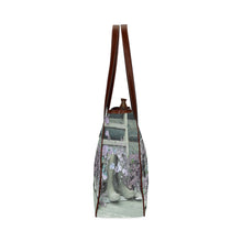 Load image into Gallery viewer, Blooming Boots Flower Purple Classic Tote Bag (Model 1644)