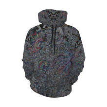 Load image into Gallery viewer, I Spy Paisley Glowing All Over Print Hoodie for Women (USA Size) (Model H13)