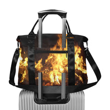 Load image into Gallery viewer, Feathery Flames Large Capacity Duffle Bag (Model 1715)