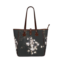 Load image into Gallery viewer, Fireworks Flowers White Classic Tote Bag (Model 1644)