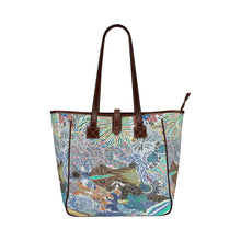 Load image into Gallery viewer, Pleasantly Paisley Negative Classic Tote Bag (Model 1644)