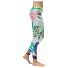 Load image into Gallery viewer, Dante's Inferno Reverse Low Rise Leggings (Invisible Stitch) (Model L05)