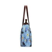 Load image into Gallery viewer, Forget Me Not Flower Classic Tote Bag (Model 1644)