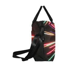 Load image into Gallery viewer, Fireworks Burst Large Capacity Duffle Bag (Model 1715)
