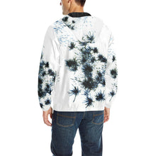 Load image into Gallery viewer, Fireworks Flower Negative All Over Print Quilted Windbreaker for Men (Model H35)