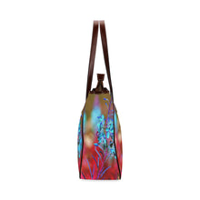Load image into Gallery viewer, Fireweed Flower Blue Classic Tote Bag (Model 1644)