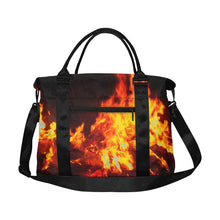 Load image into Gallery viewer, Flames Large Capacity Duffle Bag (Model 1715)