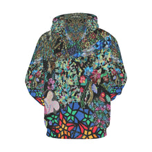 Load image into Gallery viewer, Holiday Paisley All Over Print Hoodie for Women (USA Size) (Model H13)