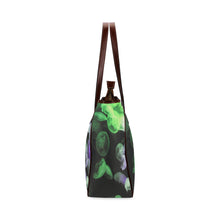 Load image into Gallery viewer, Jellyfish Green and Purple Classic Tote Bag (Model 1644)