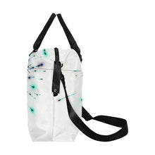Load image into Gallery viewer, Fireworks Spray Negative Large Capacity Duffle Bag (Model 1715)