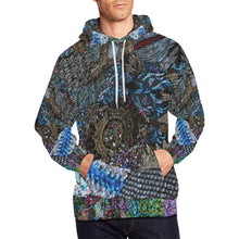 Load image into Gallery viewer, Cresent Paisley All Over Print Hoodie for Men/Large Size (USA Size) (Model H13)