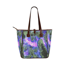 Load image into Gallery viewer, Molten Flames Purple Classic Tote Bag (Model 1644)