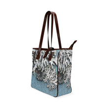 Load image into Gallery viewer, Moss Blue Classic Tote Bag (Model 1644)