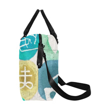 Load image into Gallery viewer, Dante's Inferno Reverse Large Capacity Duffle Bag (Model 1715)