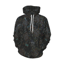 Load image into Gallery viewer, Group Halloween Candy Glowing All Over Print Hoodie for Men/Large Size (USA Size) (Model H13)
