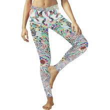 Load image into Gallery viewer, I Spy Paisley Reverse Low Rise Leggings (Invisible Stitch) (Model L05)