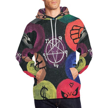 Load image into Gallery viewer, Dante's Inferno All Over Print Hoodie for Men/Large Size (USA Size) (Model H13)