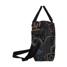 Load image into Gallery viewer, Dante's Inferno Glowing Large Capacity Duffle Bag (Model 1715)