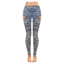 Load image into Gallery viewer, Jellyfish Blooms Low Rise Leggings (Invisible Stitch) (Model L05)