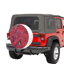 Load image into Gallery viewer, Rose Bouquet Flower 32 Inch Spare Tire Cover