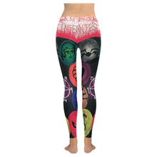 Load image into Gallery viewer, Dante's Inferno Low Rise Leggings (Invisible Stitch) (Model L05)