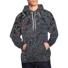Load image into Gallery viewer, I Spy Paisley Glowing All Over Print Hoodie for Men/Large Size (USA Size) (Model H13)