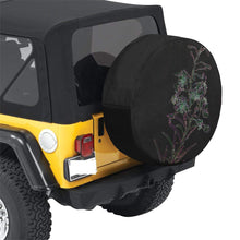 Load image into Gallery viewer, Fireweed Flower Glowing 34 Inch Spare Tire Cover