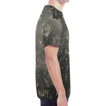 Load image into Gallery viewer, Fireworks Black New All Over Print T-shirt for Men (Model T45)