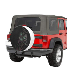 Load image into Gallery viewer, Fireweed Flower Glowing 30 Inch Spare Tire Cover