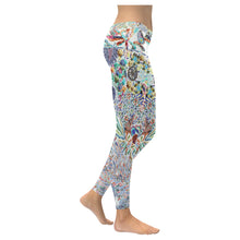Load image into Gallery viewer, I Spy Paisley Reverse Low Rise Leggings (Invisible Stitch) (Model L05)